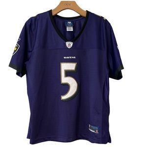 Ladies ONFIELD NFL Ravens Flacco 5 football jersey. CL51